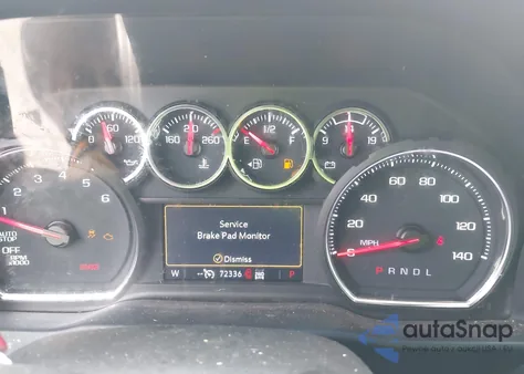 2021 Chevrolet Silverado 1500 4Wd Short Bed Lt z USA, uszkodzony, nr VIN 1GCUYDED0MZ228594